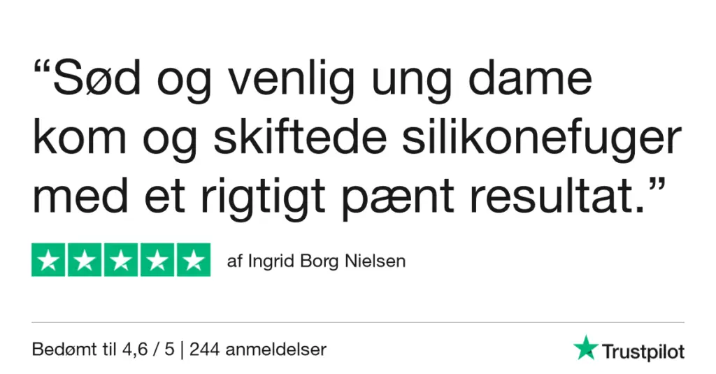 Trustpilot Fuge Manden ApS